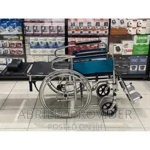 HYDRAULIC RECLINING MECHANISM Wheelchair With Toilet Chair