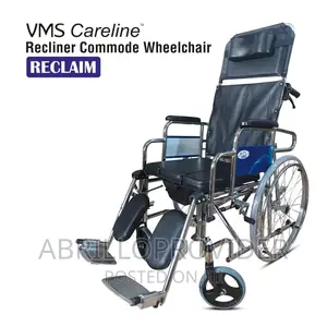 The Ultimate Commfort Reclining Wheelchair|COMMODEWHEELCHAIR
