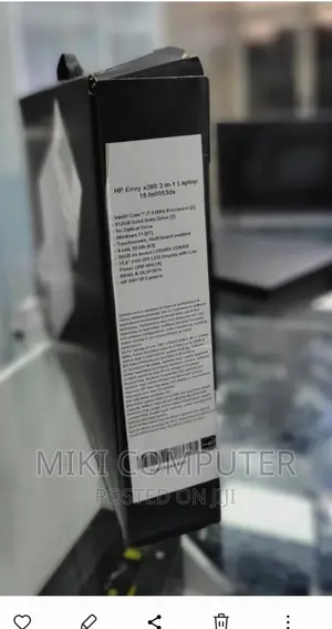 New Laptop HP Envy X360 16GB Intel Core I7 SSD 512GB