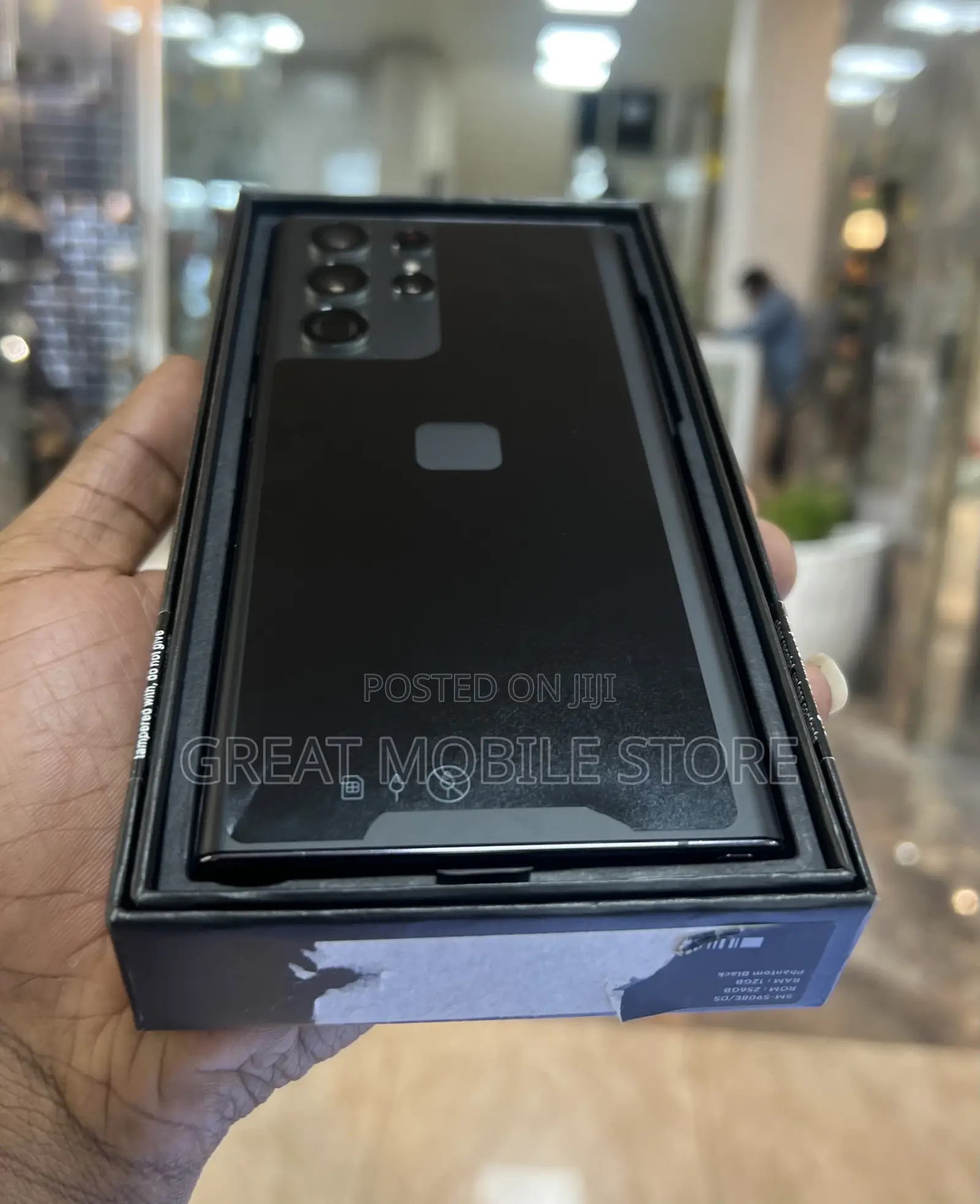 New Samsung Galaxy S22 Ultra 256 GB Black