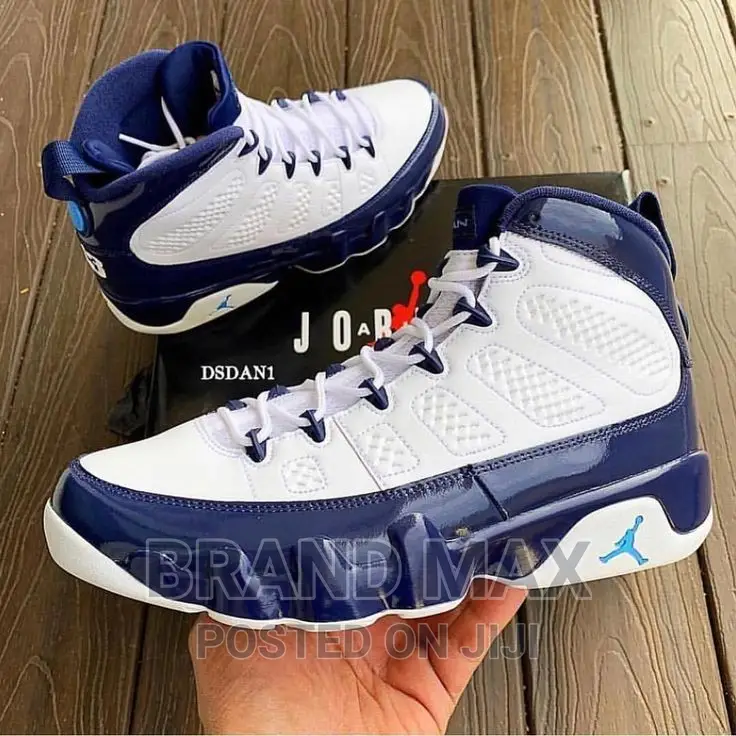 Air Jordan 9 Pearl Blue Master Quality
