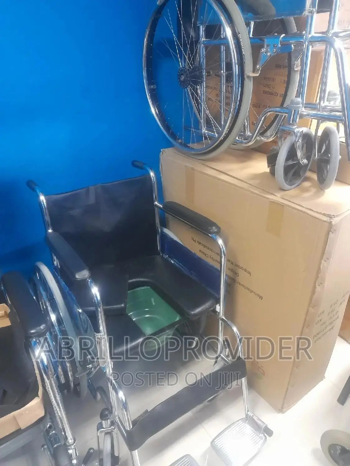 Popo Wheelchair/Toilet Wheelchair/Used Wheelchair/Wheelchair