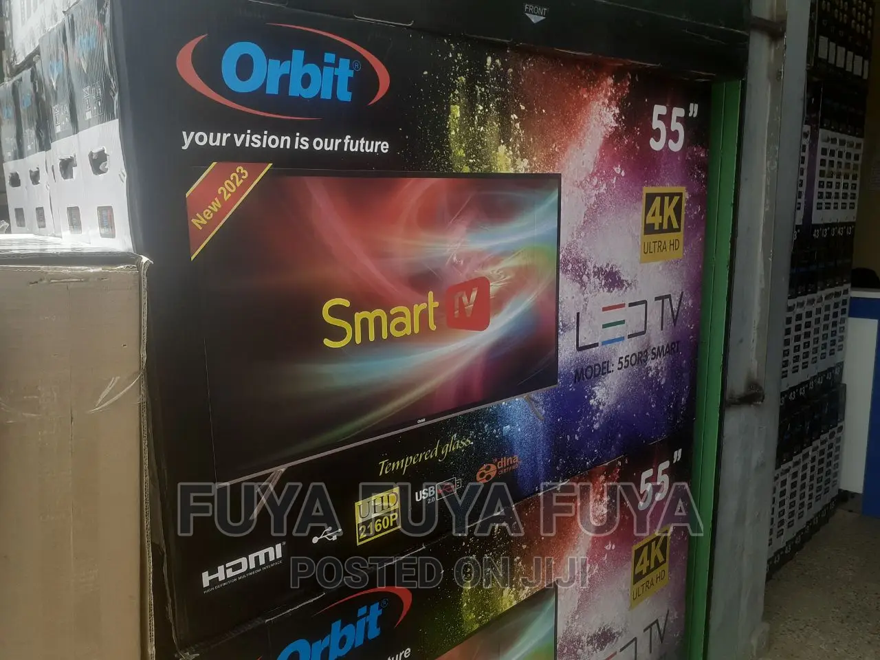 Orbit 55 Inchi Double Glass Smart Tv 2025 Tv