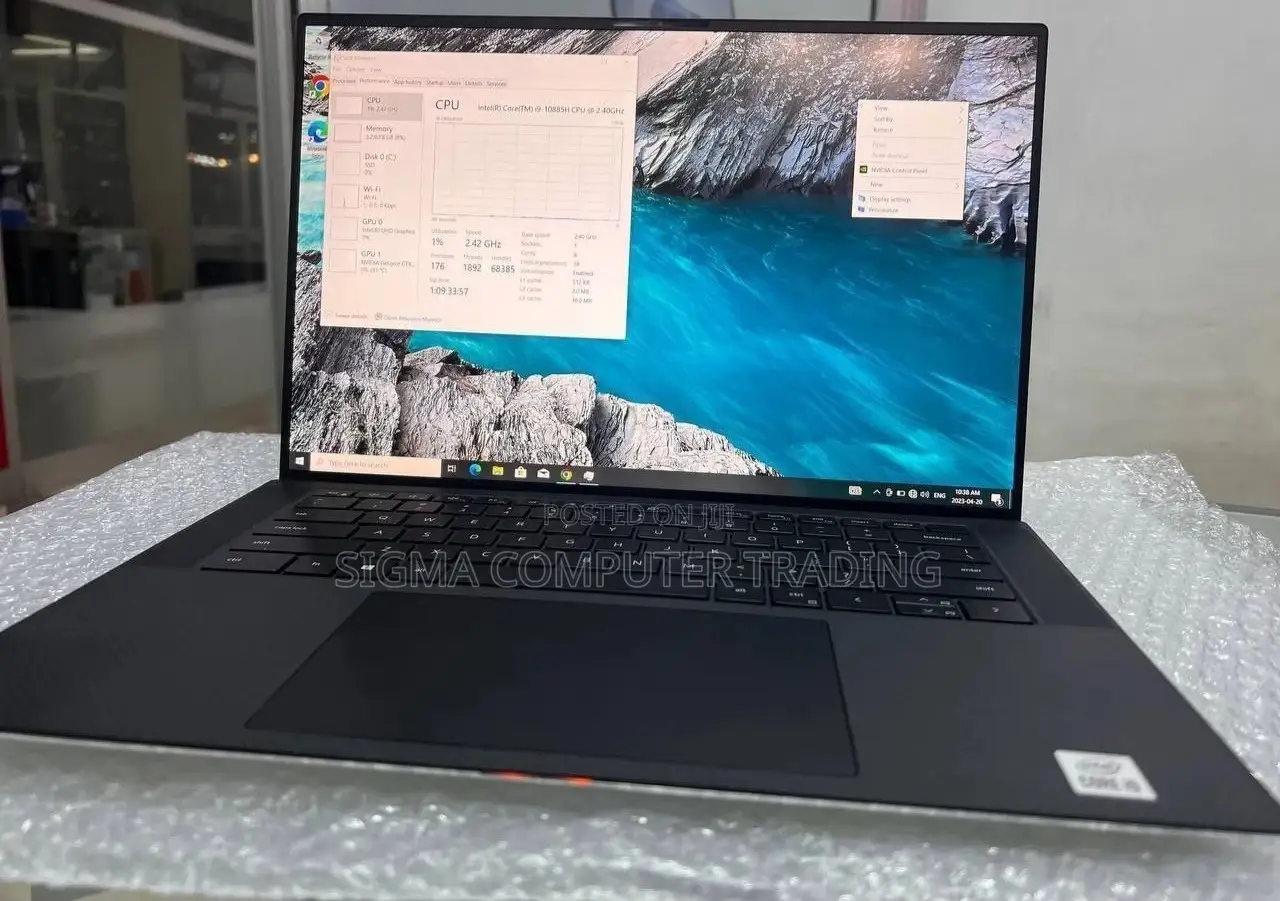 New Laptop Dell XPS 15 32GB Intel Core I7 SSD 1T