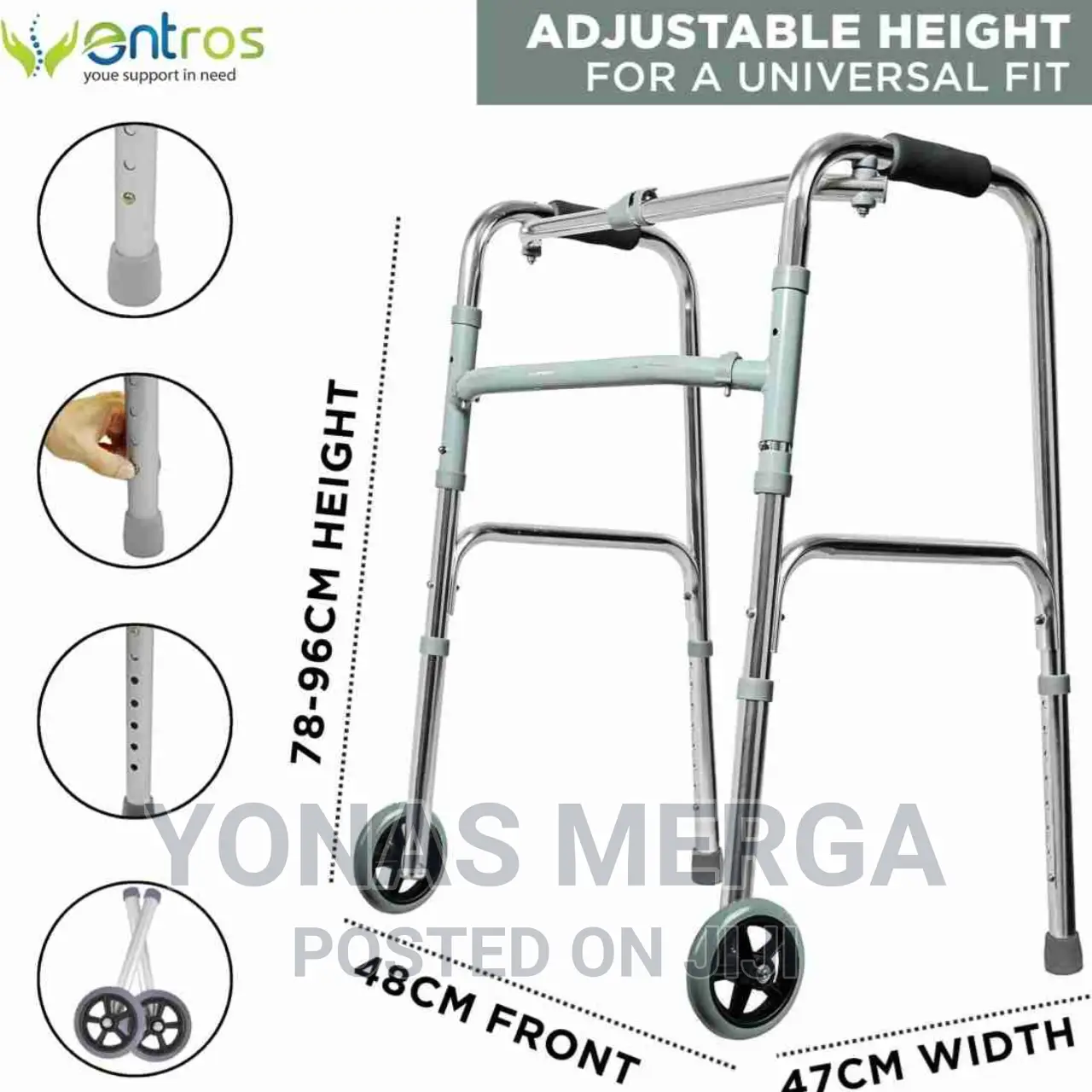 Pain Relief Adult Walking/Walker/ Height Adjustable /Walker/