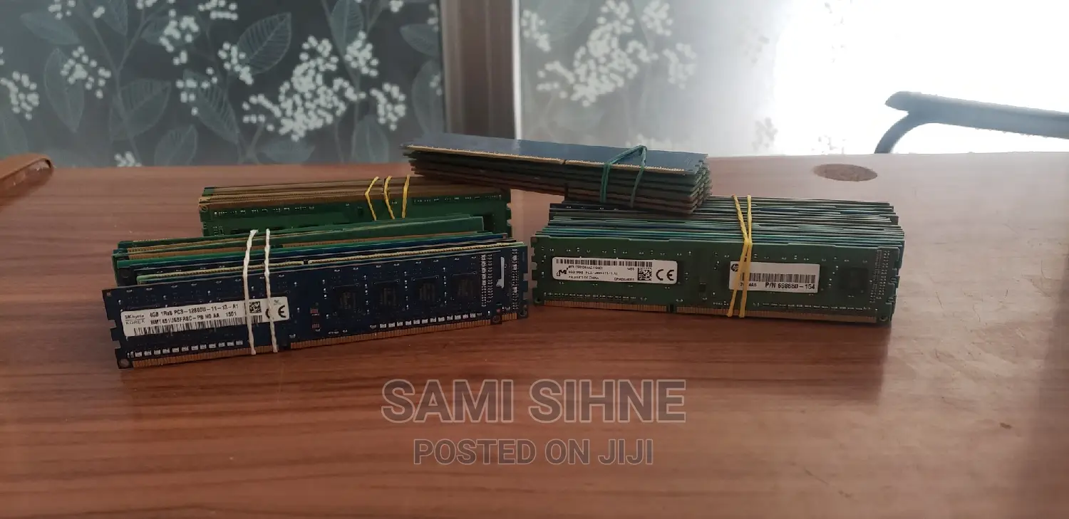 All Types of Desktop Computer Ram