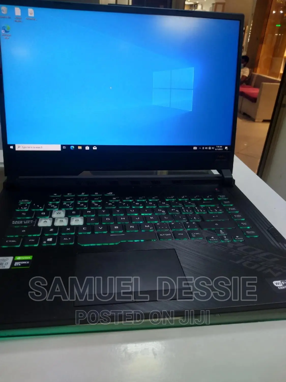 New Laptop Asus ROG Strix G15 16GB Intel Core I7 SSD 512GB