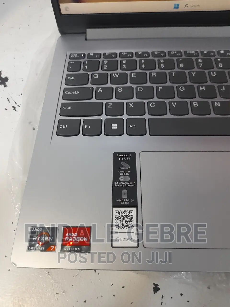 New Laptop Lenovo Ideapad 3 12GB AMD Ryzen 7 SSD 512GB