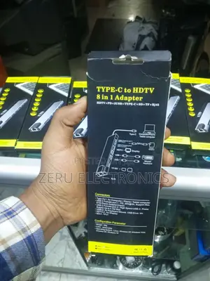 Type C Adapter 8 in 1 With Free Delivery