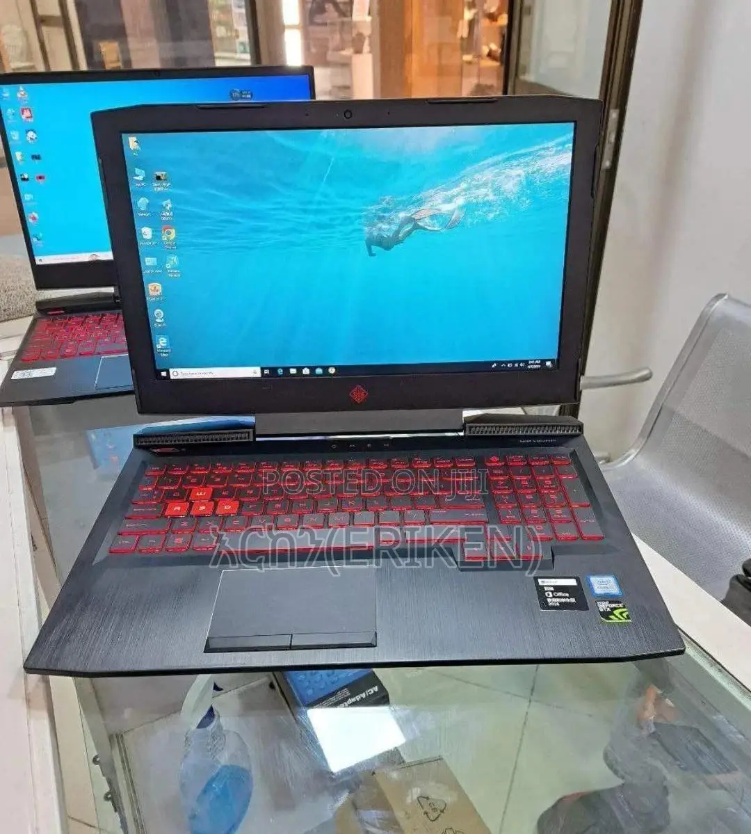New Laptop HP Omen 15 8GB Intel Core i7 HDD+SSD 128GB