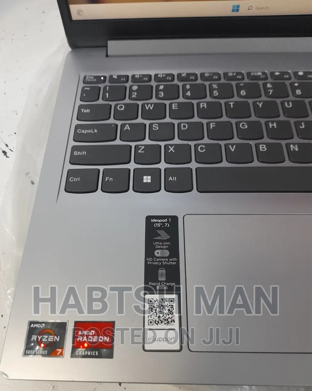 New Laptop Lenovo Ideapad 3 12GB AMD Ryzen 7 SSD 512GB