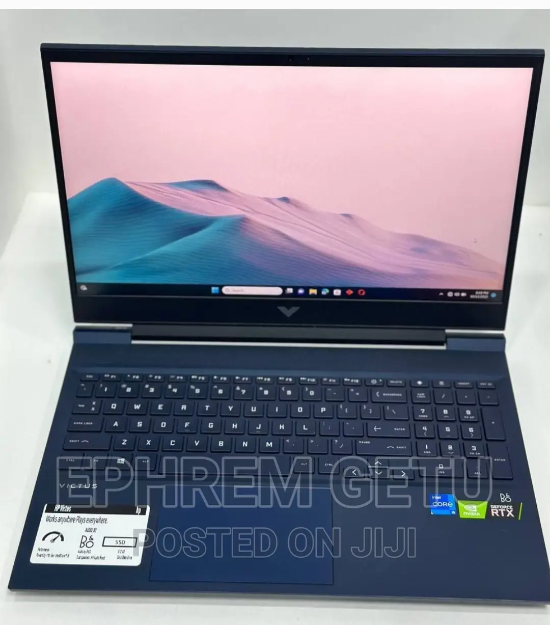 New Laptop HP Victus 16 16GB Intel Core I5 SSD 512GB