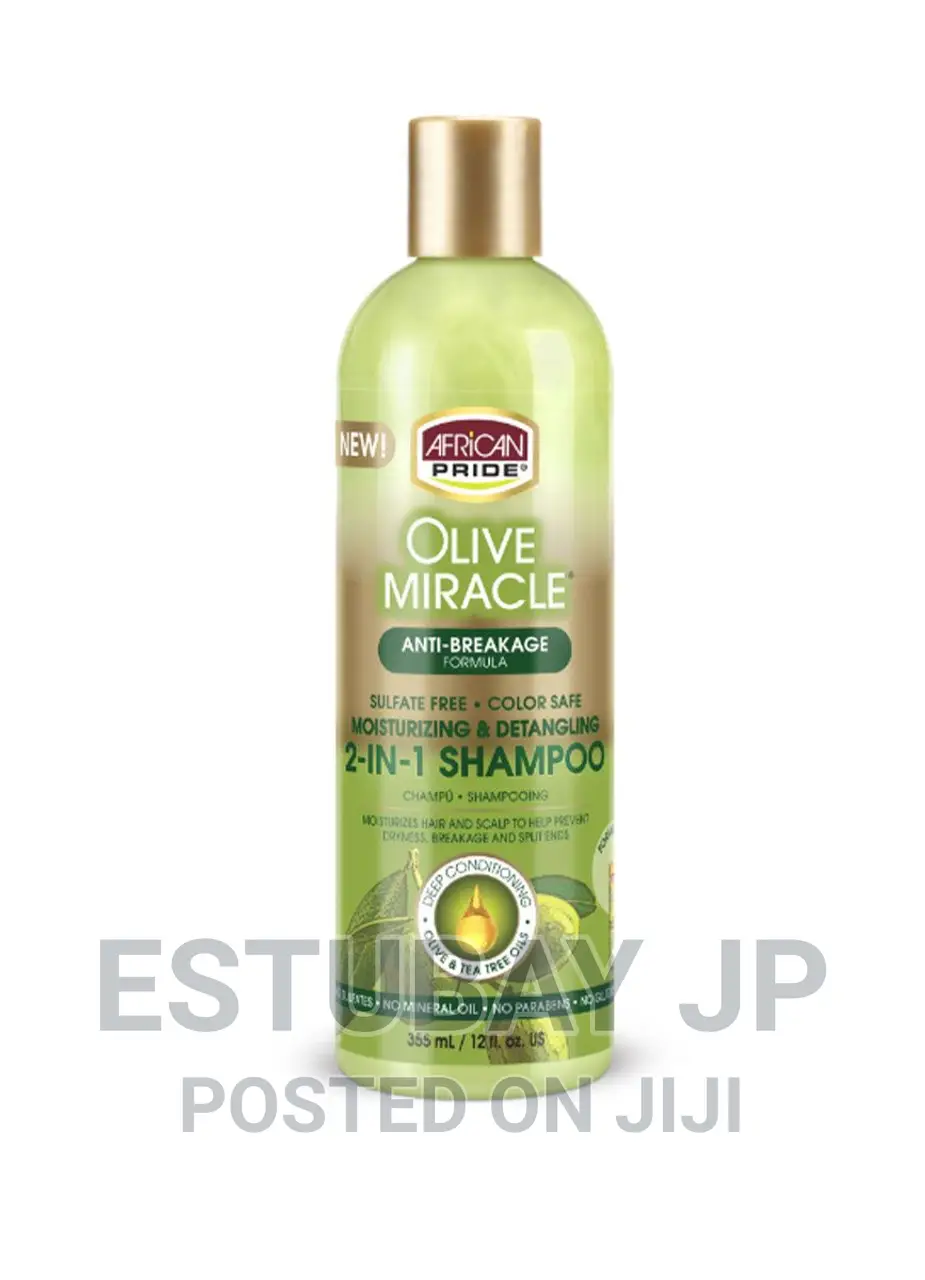 African Pride Olive Miracle 2 in 1 Shampoo