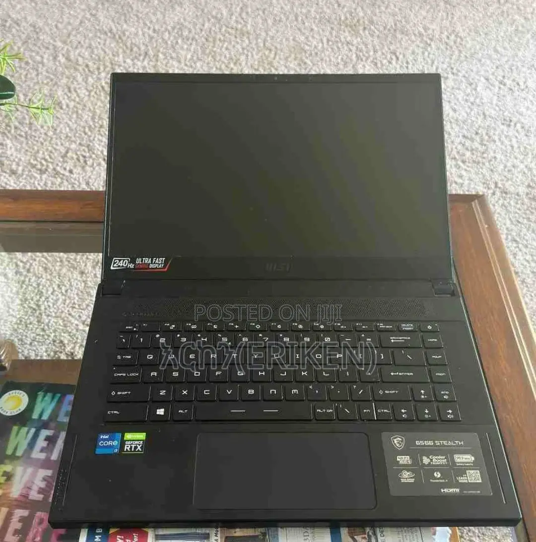 New Laptop MSI GS66 Stealth 10UH 16GB Intel Core I7 SSD 1T