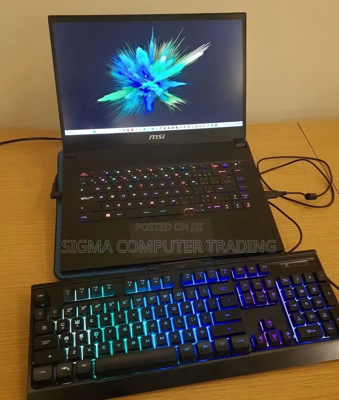 New Laptop MSI GS66 Stealth 10SGS 16GB Intel Core I7 SSD 1T