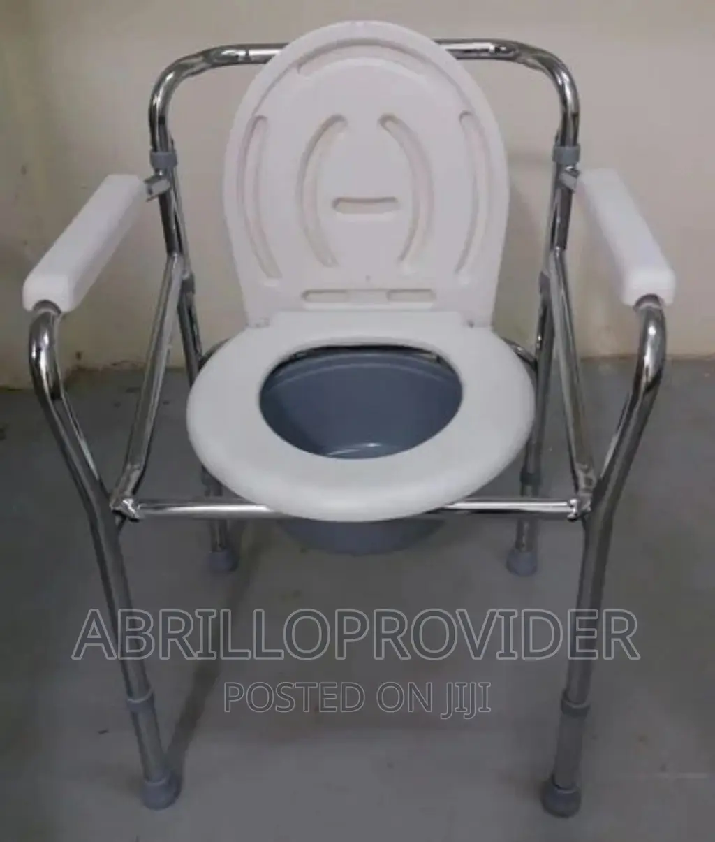 Stainless Steel Toilet Commode Chair Folding 894