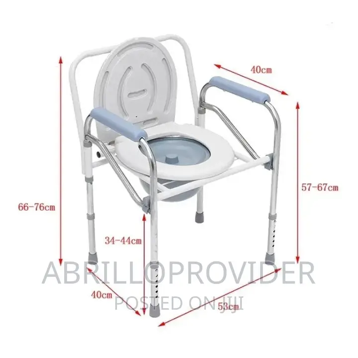 Elderly Commode Chair Movable Bath Commode Chair Bath Chair