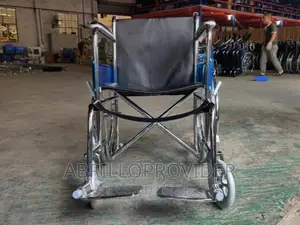 Newpacked Wheelchair/Folding Steel Wheelchair With Solid