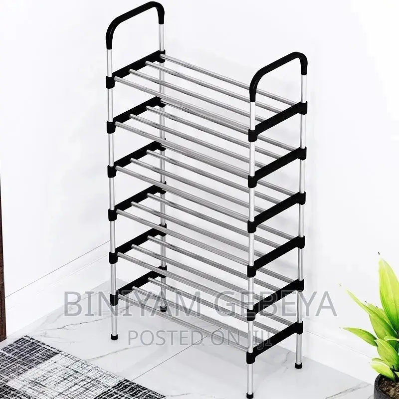 6 Layer Space Shoes Saving Rack