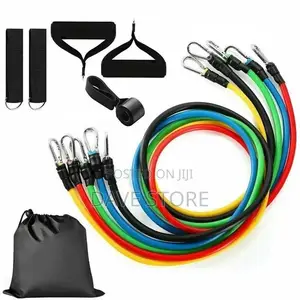 Power Resistance Band የእግር ስፖርት መስራት የሚችሉበት