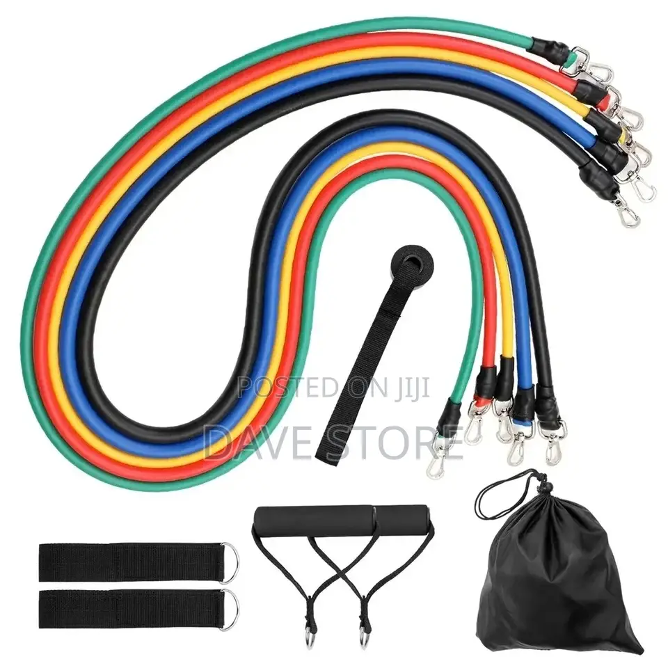 Power Resistance Band የእግር ስፖርት መስራት የሚችሉበት