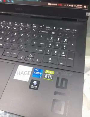 New Laptop HP Omen 16 16GB Intel Core I7 SSD 512GB