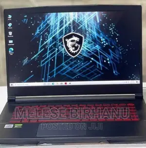 New Laptop MSI GF63 8GB Intel Core I5 SSD 512GB