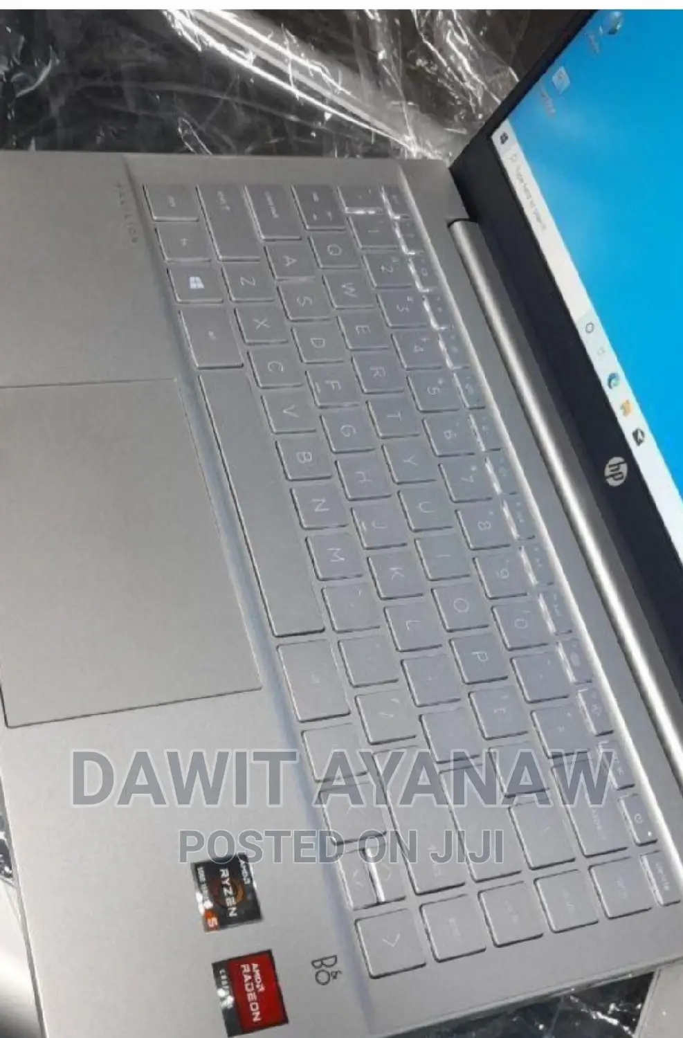 New Laptop HP 8GB AMD Ryzen 5 SSD 512GB