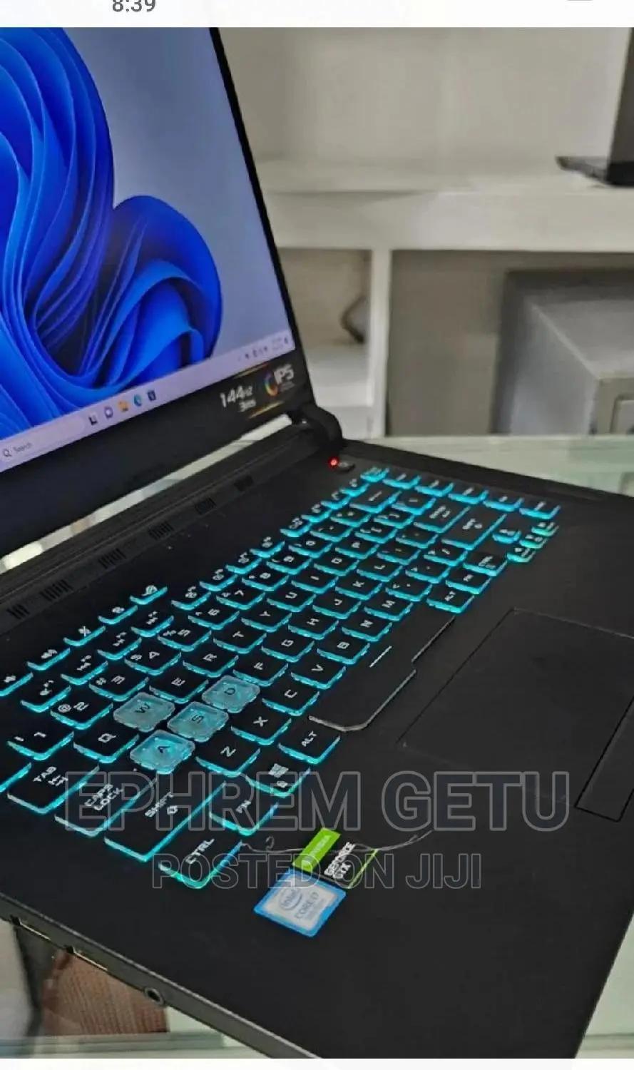 New Laptop Asus ROG Strix G15 16GB Intel Core i7 SSD 512GB