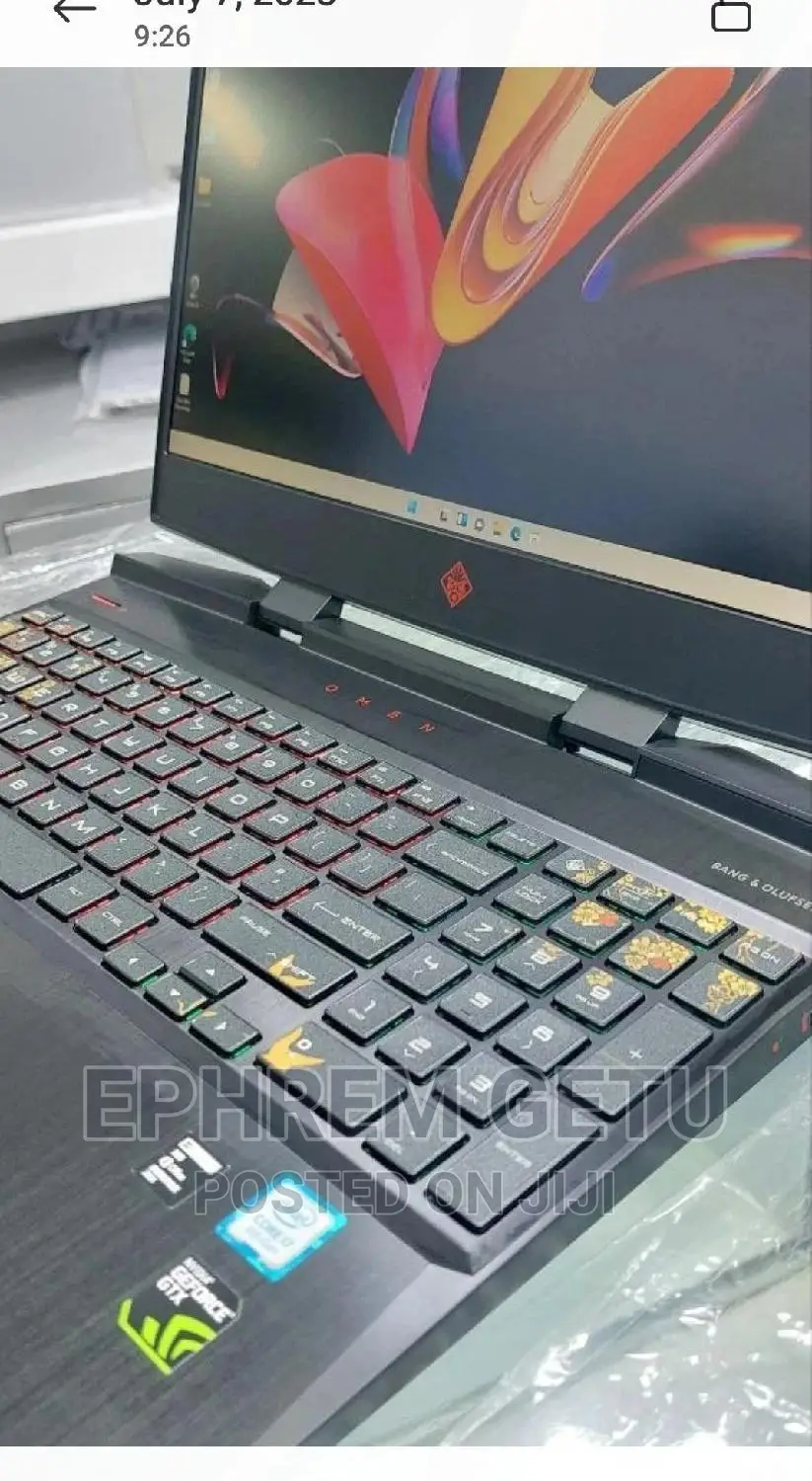 New Laptop HP Omen 15 16GB Intel Core i7 SSD 1T