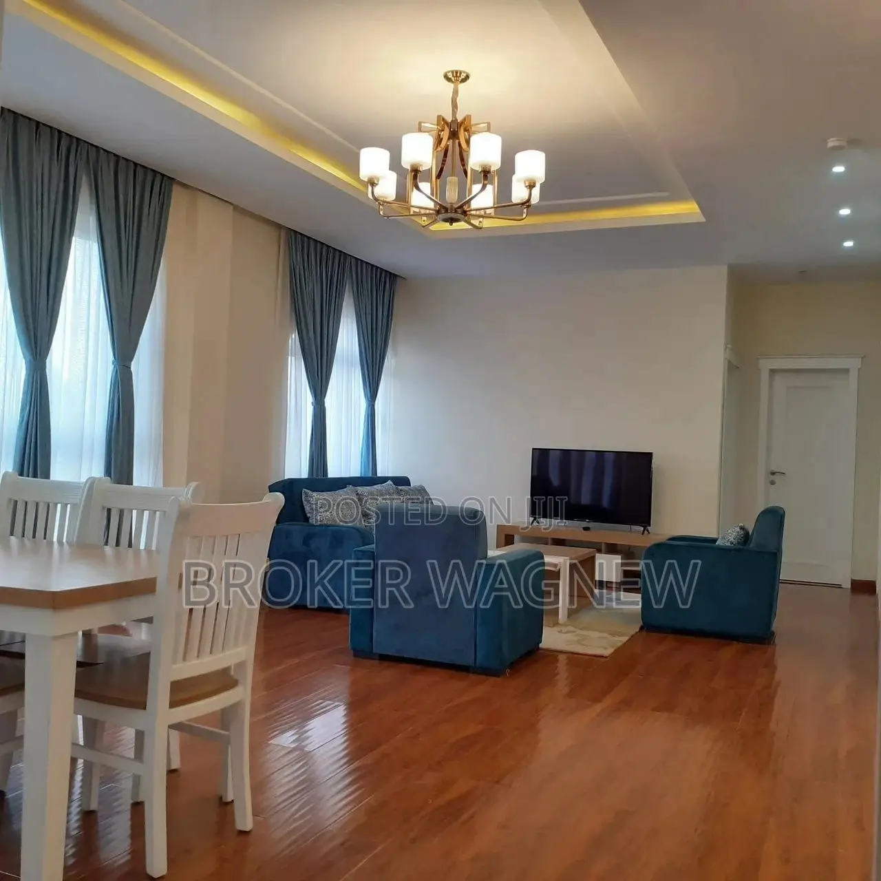 Furnished 3bdrm Apartment in Kirkos for rent