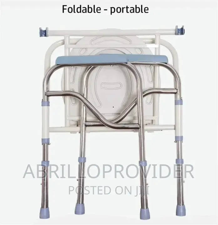 Elderly/Disabled Portable Adjustable CHAIR Stainless Commode