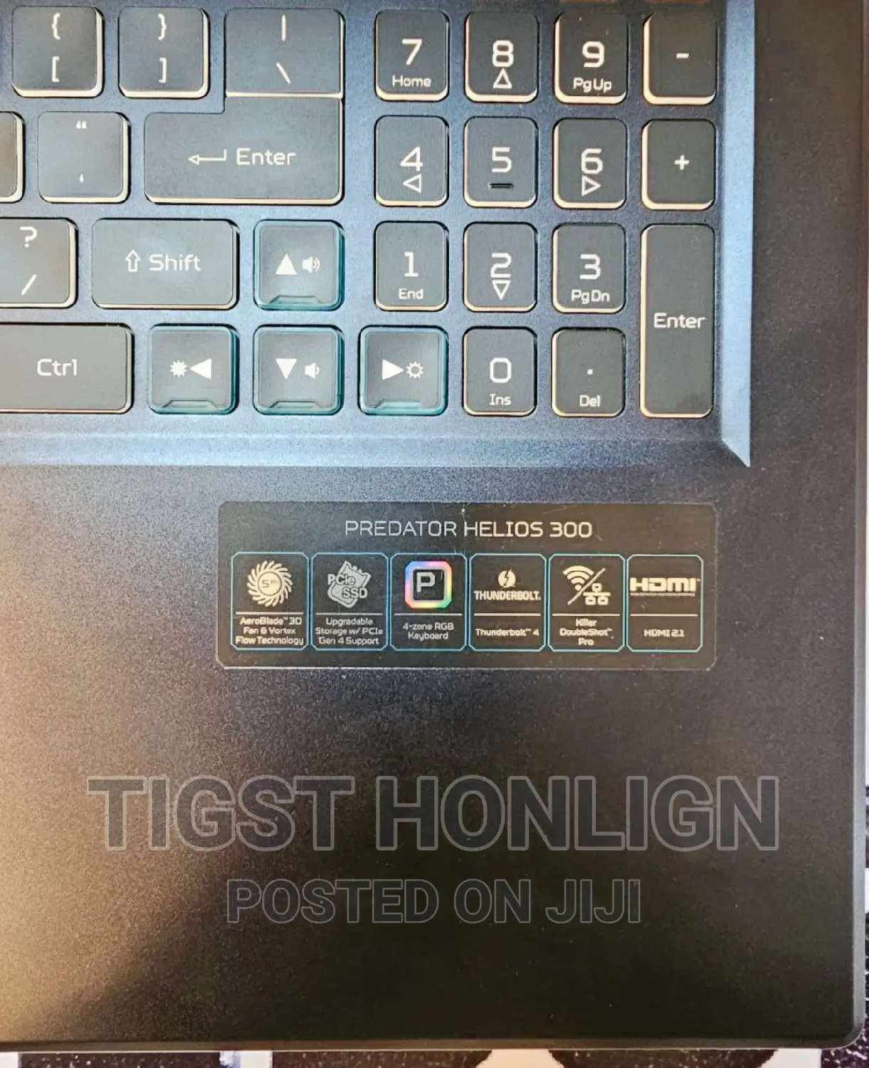 New Laptop Acer Predator Helios 300 16GB Intel Core I9 SSD 512GB