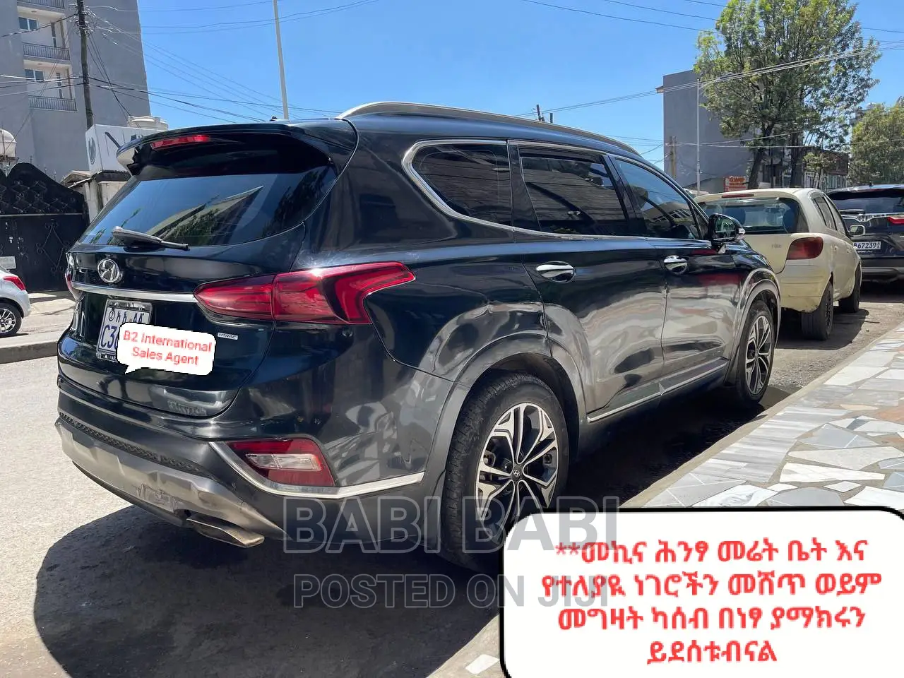 Hyundai Santa Fe 2019 Matt Black