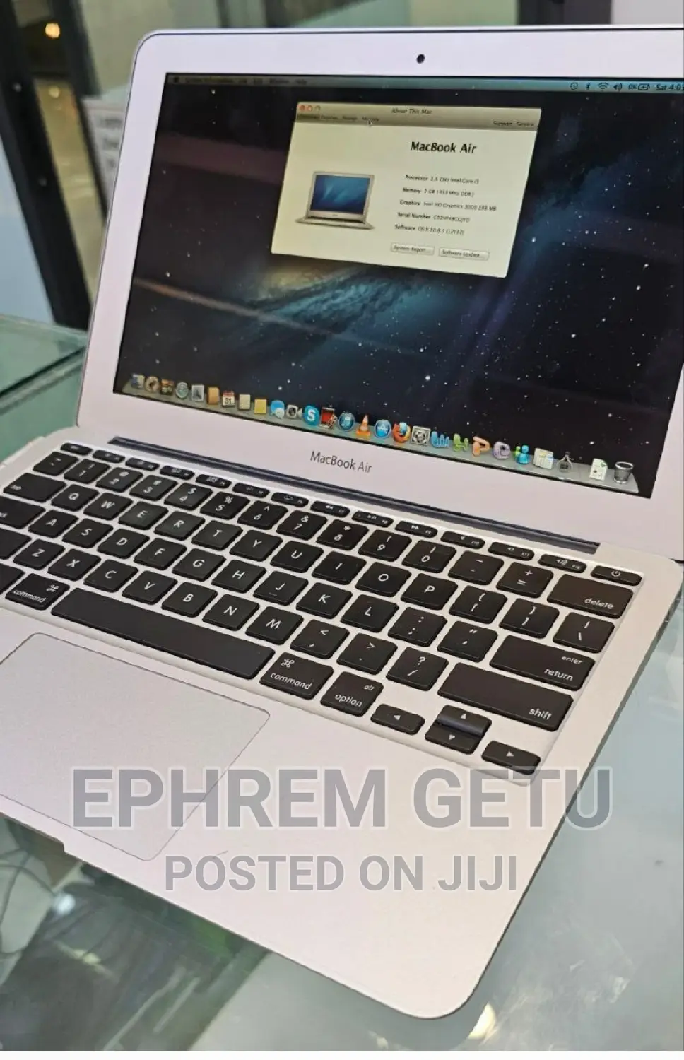 New Laptop Apple MacBook Air 2013 2GB Intel Core I5 SSD 60GB