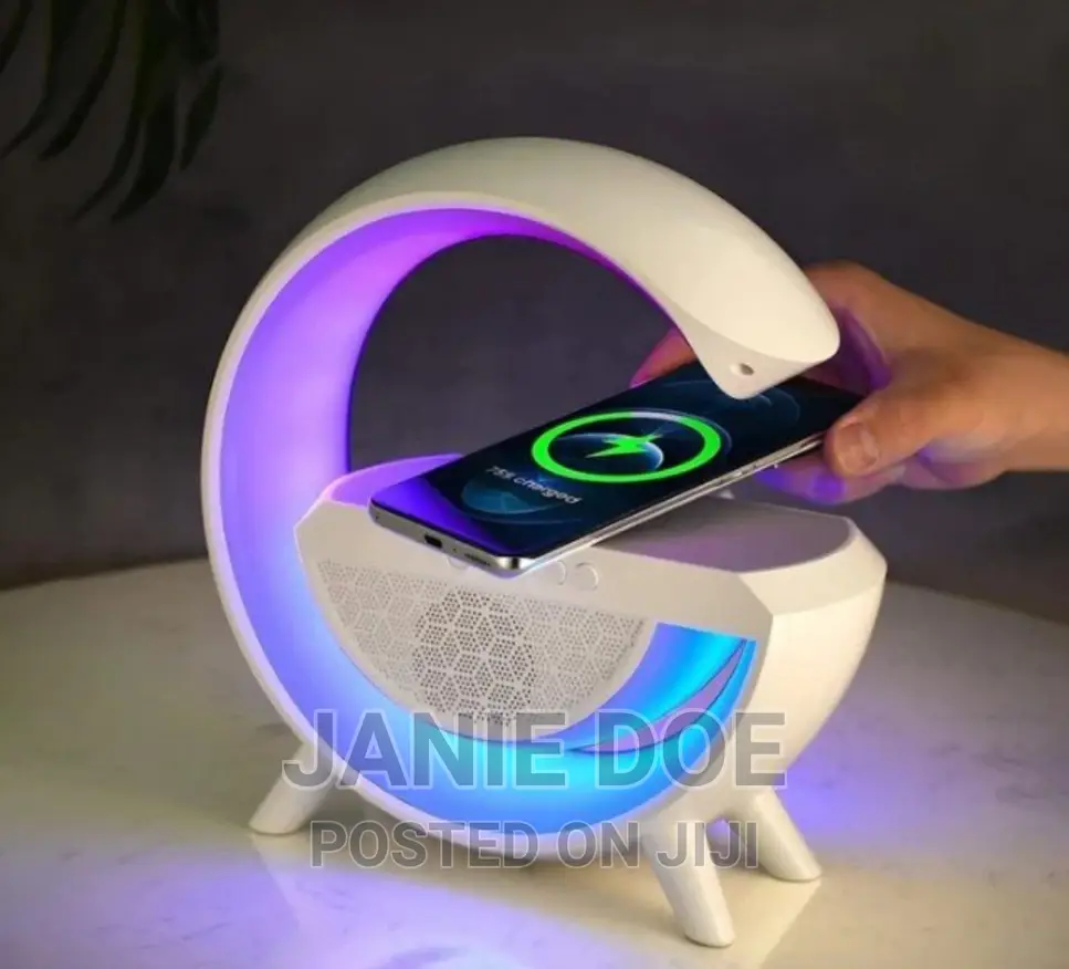 Led Wireless Charging Bt Speakers