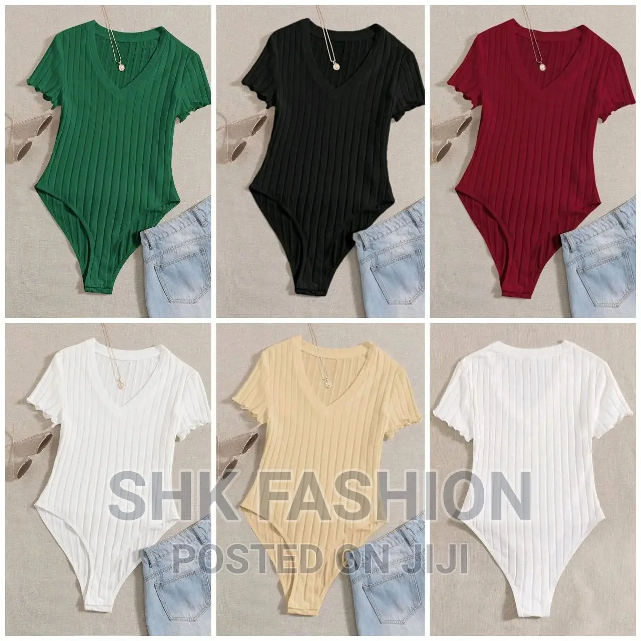 Lettuce Trim Bodysuit