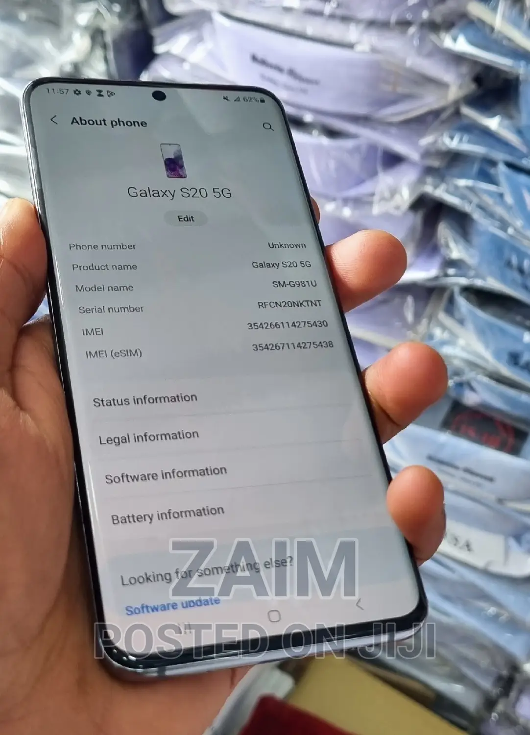 Samsung Galaxy S20 128 GB