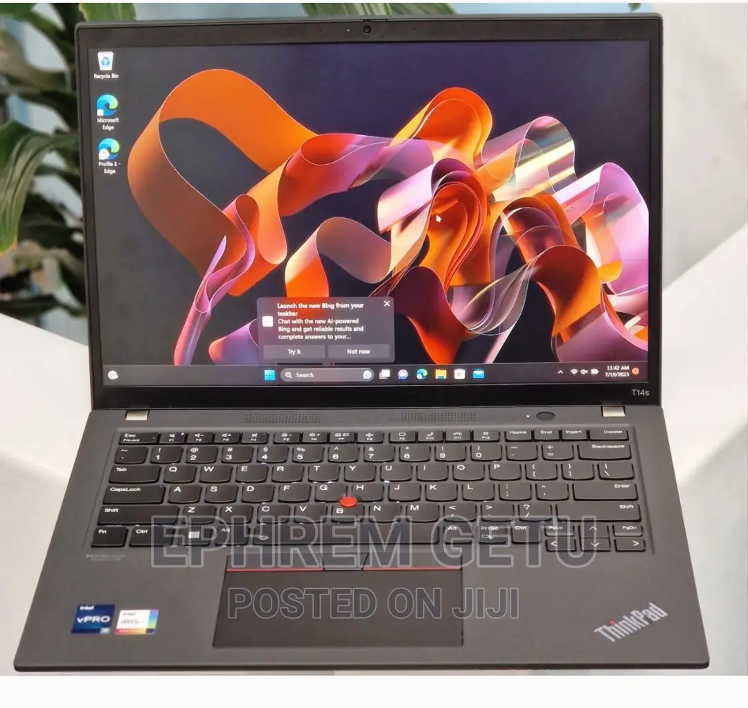 New Laptop Lenovo ThinkPad T14 16GB Intel Core i5 SSD 512GB