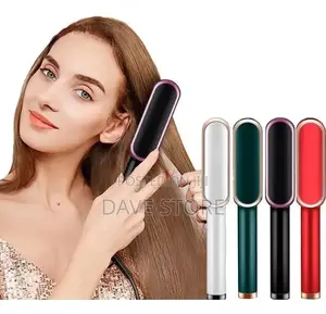 Straight Comb Hair Stylist ሁሉንም አይነት ጸጉር ያለ ልፋት.