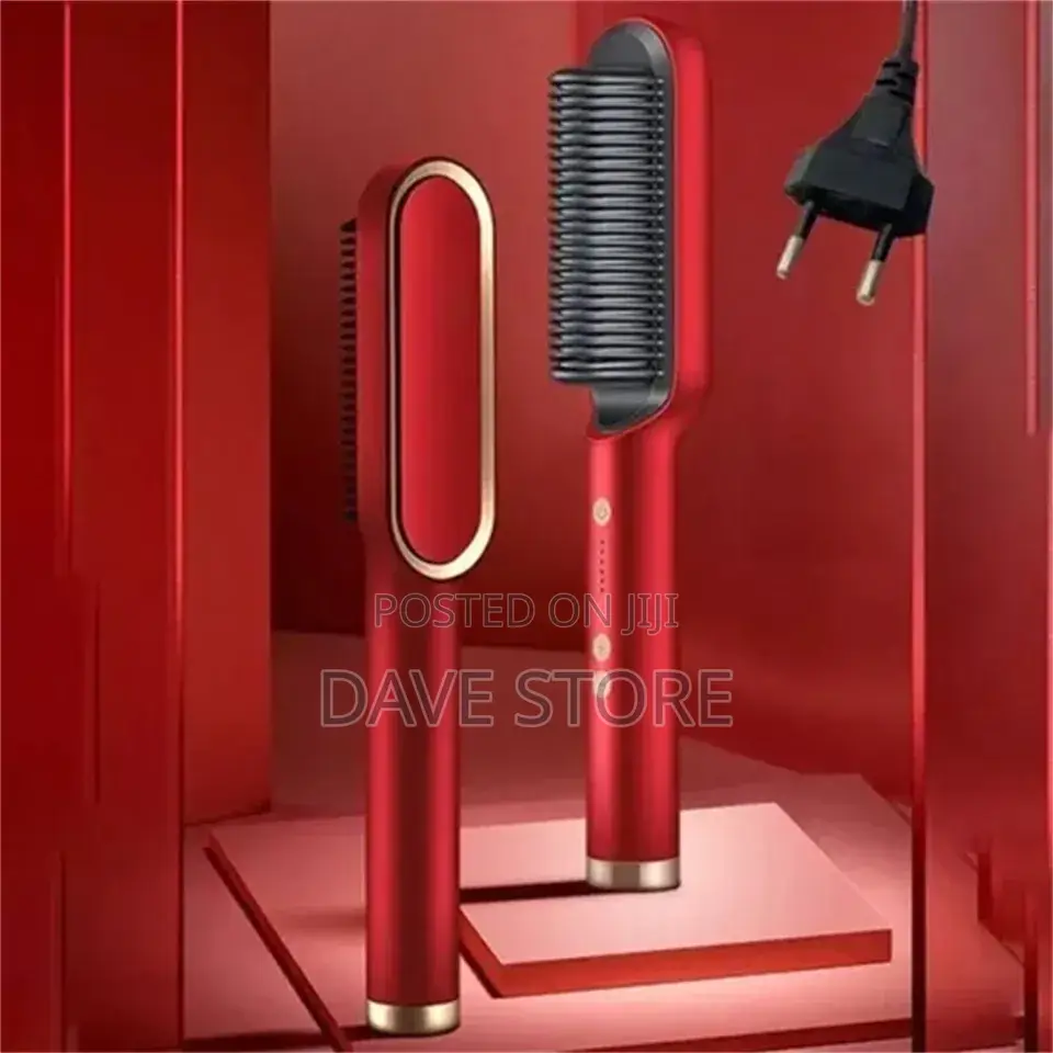 Straight Comb Hair Stylist ሁሉንም አይነት ጸጉር ያለ ልፋት.