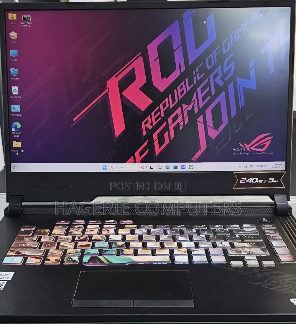 New Laptop Asus ROG G750JX 16GB Intel Core I7 SSD 512GB