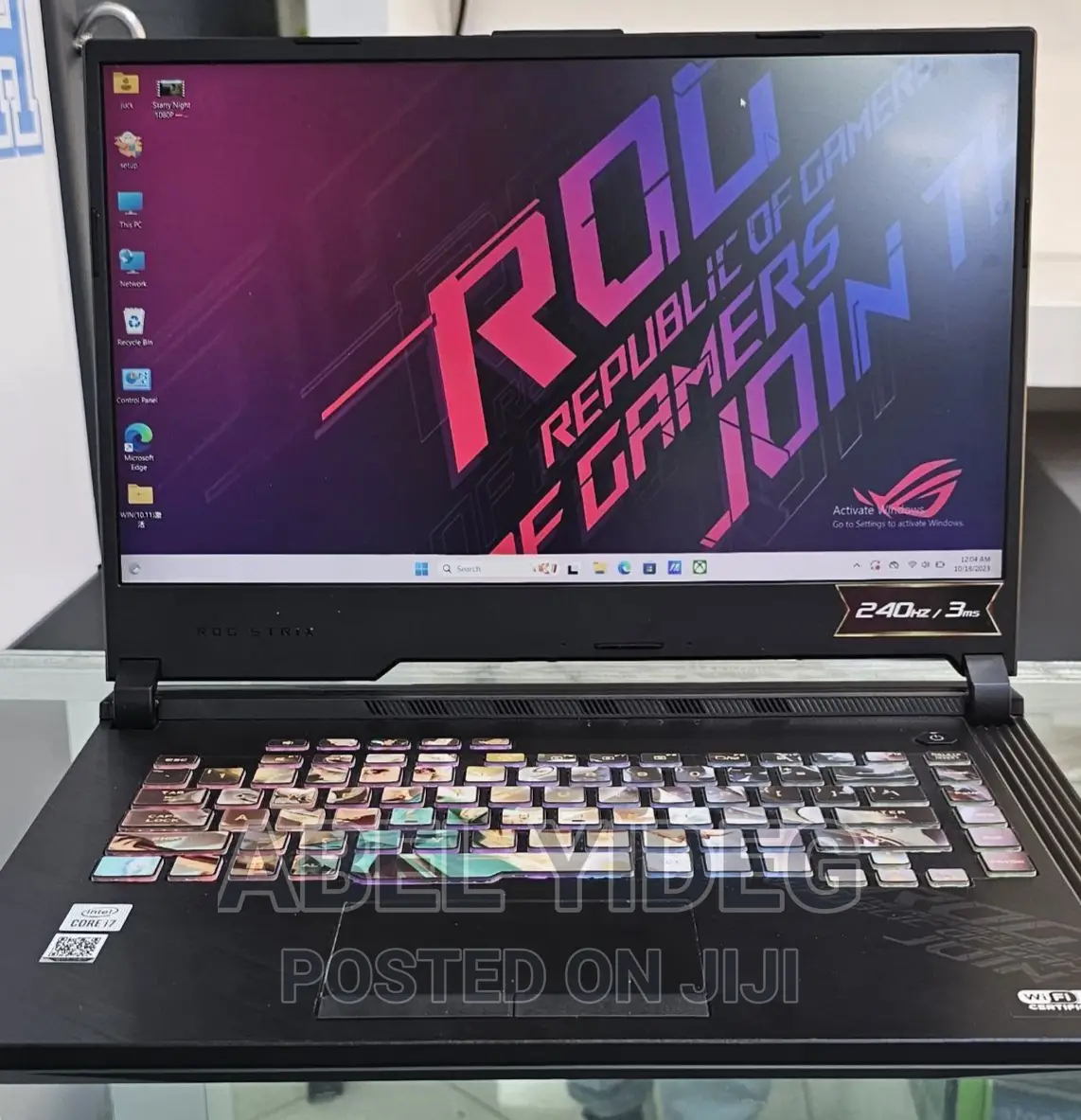 New Laptop Asus ROG Strix G15 16GB Intel Core I7 SSD 512GB