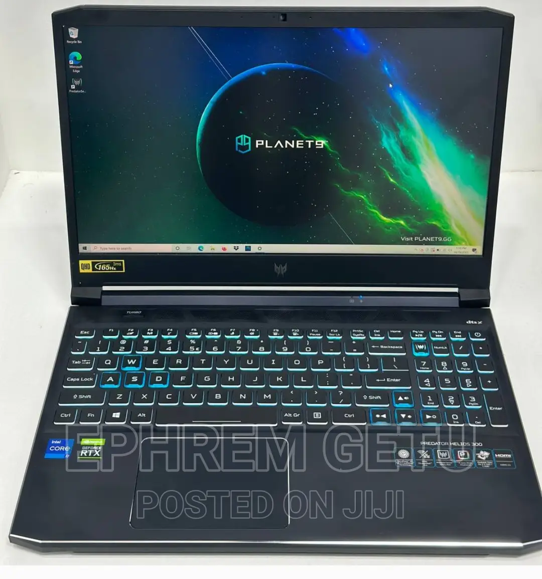 New Laptop Acer Predator Helios 300 16GB Intel Core I7 SSD 1T