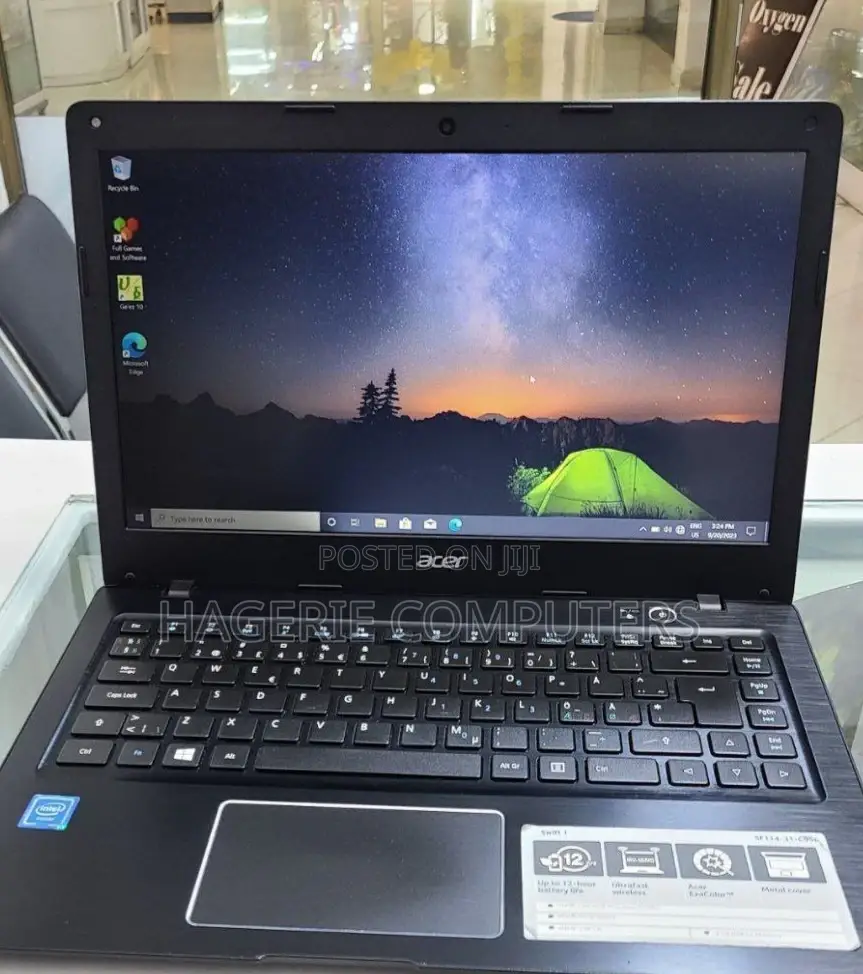 New Laptop Acer Swift 1 4GB Intel Celeron SSD 128GB