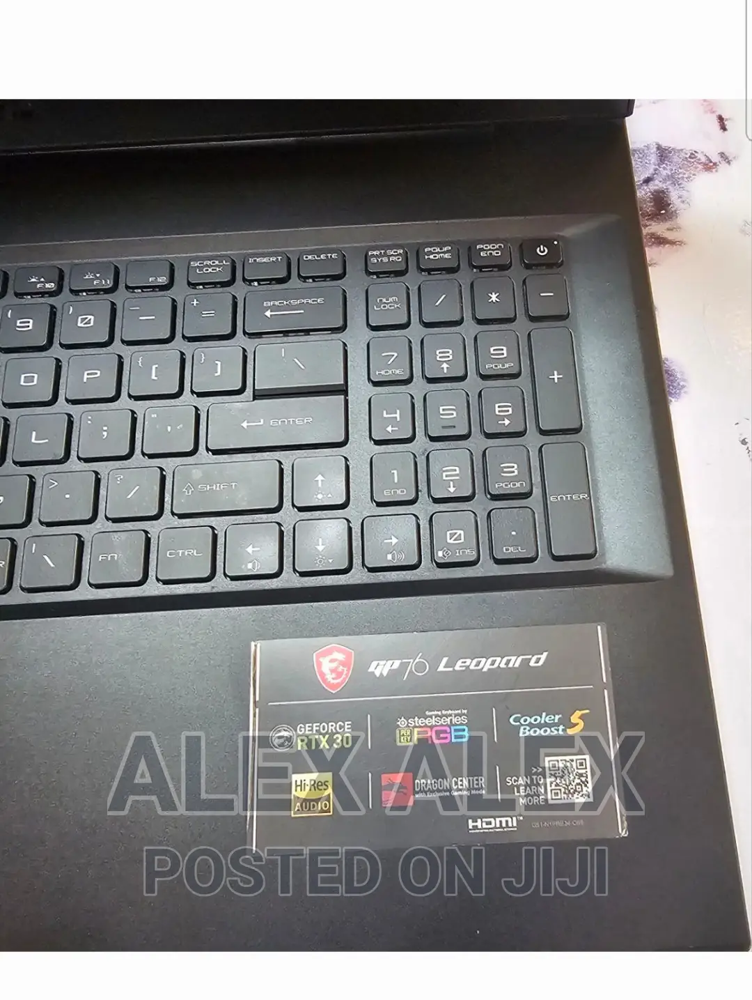 New Laptop MSI MSI Sword 15 16GB Intel Core I7 SSD 1T