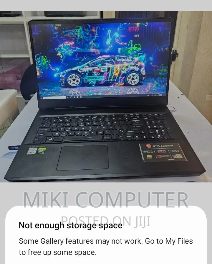 New Laptop MSI Pulse GL66 16GB Intel Core I7 SSD 1T