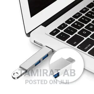 USB 3in1 Mini Type-C Hub Extensions, USB 3.0 Hub, Ultra Slim
