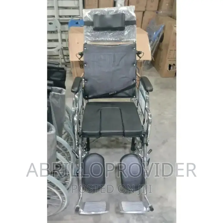 Sleeping Position Commode Wheelchair
/ Reclining Wheelchair/