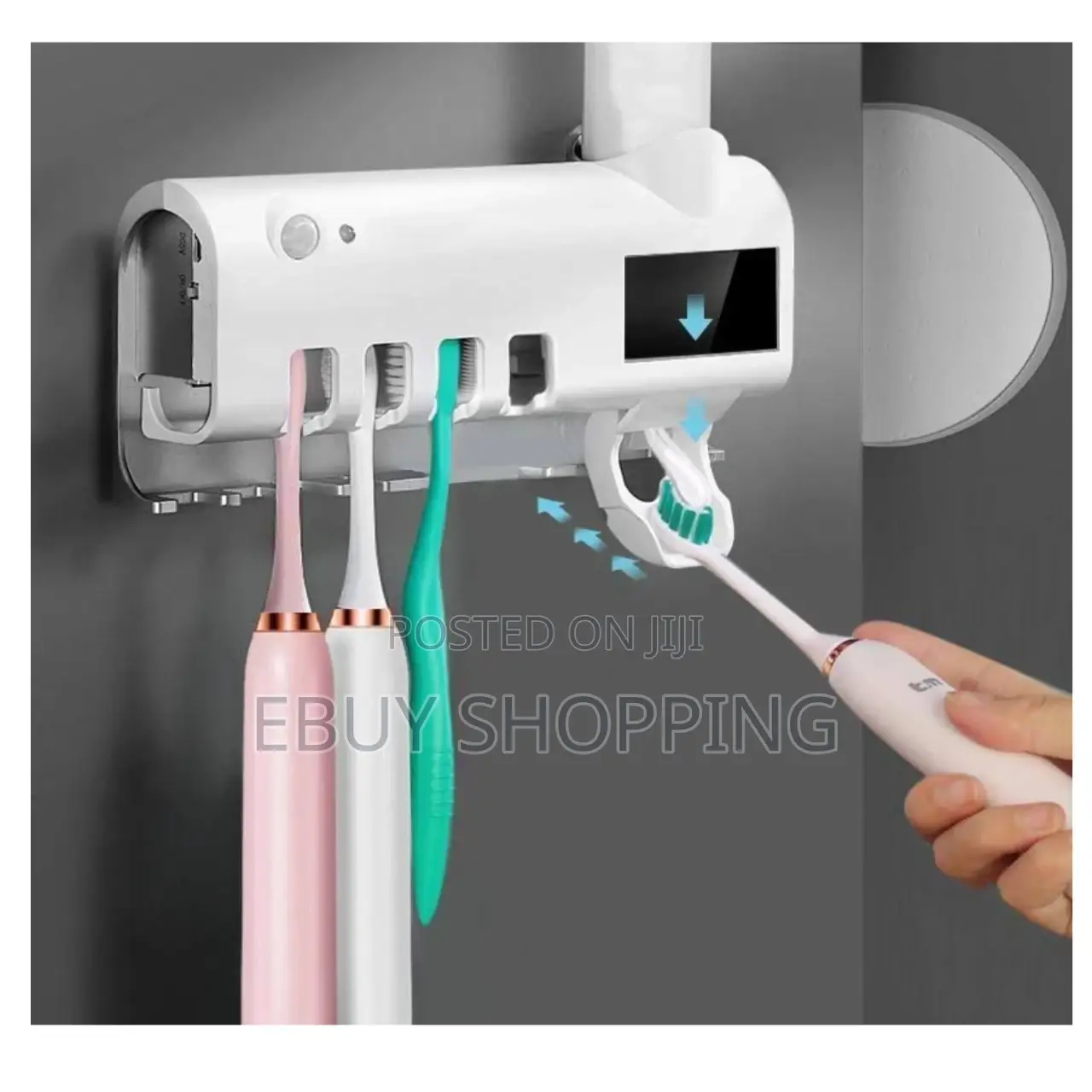 Toothbrush Uv Sterilizer and Dispenser'